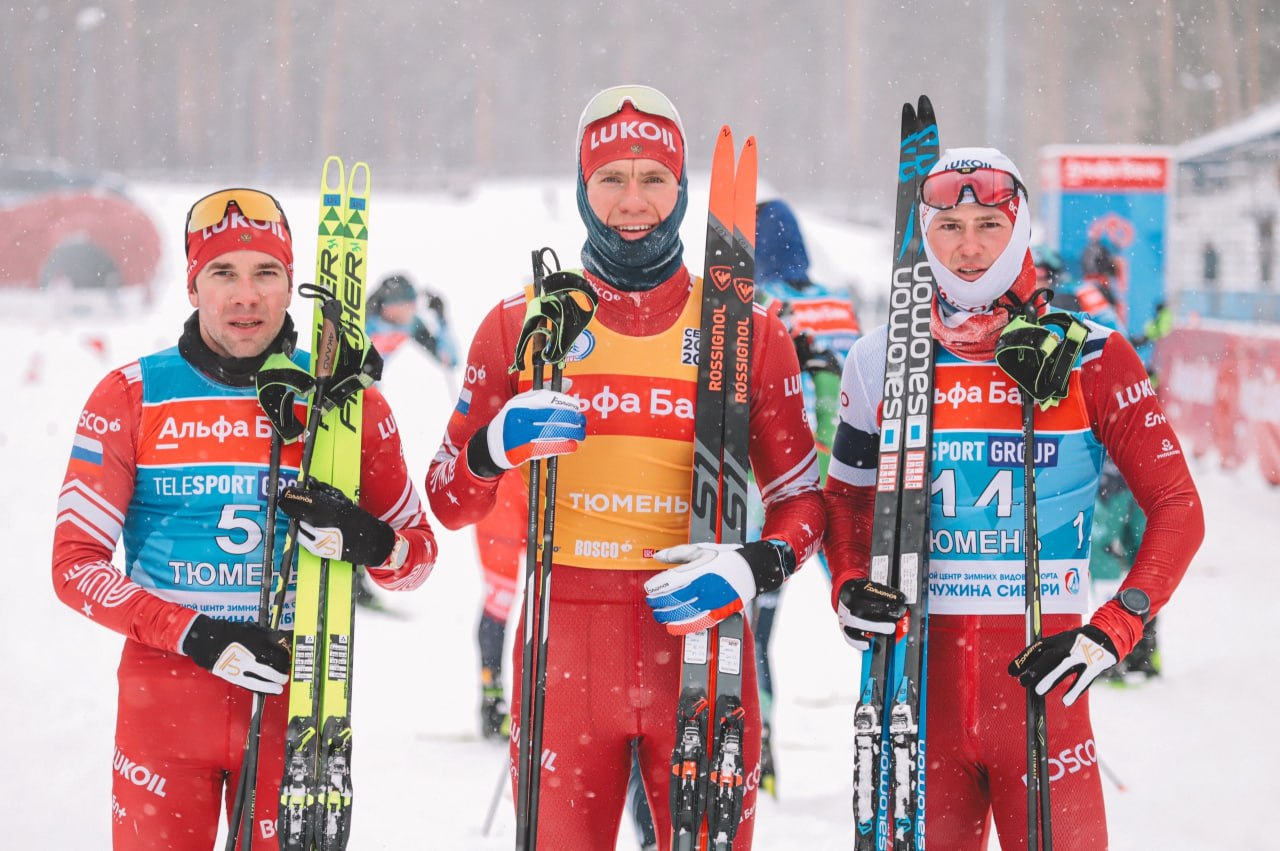 Большунов Александр лыжи Чемпионат мира