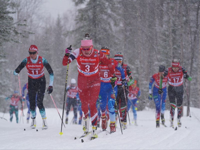 Результаты лыжных гонок сегодня мужчины россия